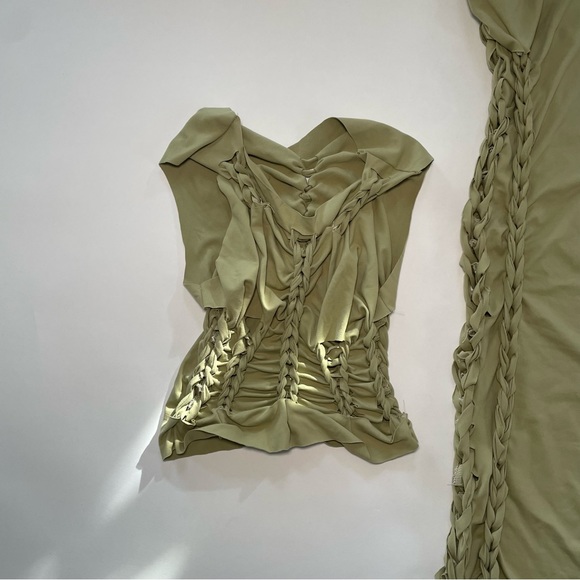 Breadaeshon sage top/maxi skirt set - Picture 3 of 3